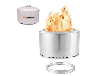 Yukon Fire Pit plus Stand and Shelter Package