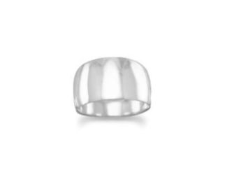 Sterling silver tapered ring: Size 8