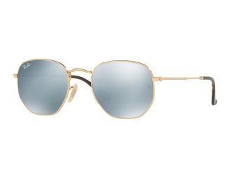 Hexagonal Flat Lens Sunglasses