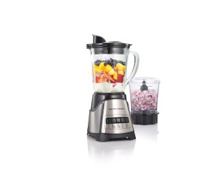 2-in-1 Blender and Chopper Black & SS