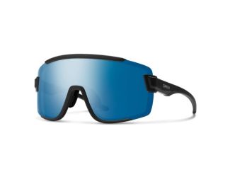 Smith Wildcat Sunglasses - (Frame) Matte Black; (Lens) Blue Mirror