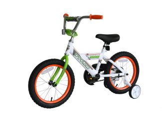 Titan Champion 16" Youth bike with training wheels, White