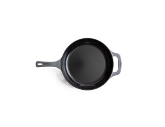 USA Enamel - 11-Inch Enameled Cast Iron Skillet - Moonstruck
