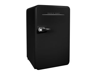 3.2 Cu. Ft. Refrigerator Manual Defrost, Retro Black