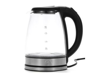 Electric Tea Kettle - 1.8L Glass & Stainless Steel