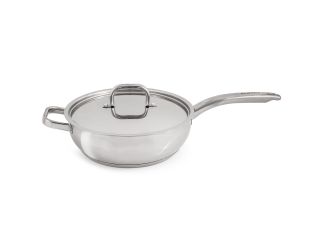 Belly Shape 1810 SS Deep 9.5 Inch Skillet With Lid