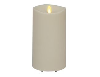 Flameless Outdoor Color Changing Plastic Unscented Moving Flame - Ivory