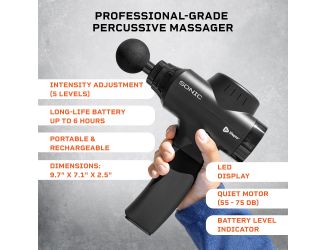 Sonic Massage Gun Black
