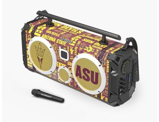 Bumpboxx Bluetooth Portable Speaker Boombox Flare8 NCAA Arizona St