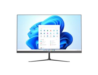27" Windows All-in-One Desktop Computer Black