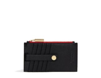210 West Red Zipper Wallet
