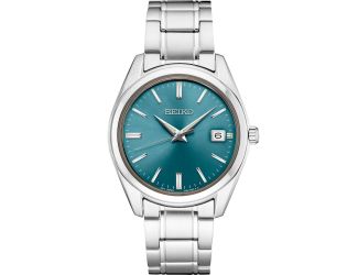 Essentials SS Quartz Blue Dial