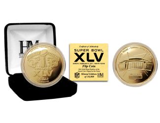 Super Bowl XLV Flip Coin