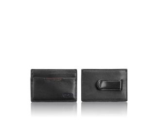 Delta Money Clip Card Case w/Tumi ID Lock