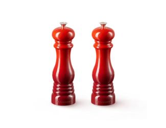 Ceramic Grinder Salt & Pepper Mill Set Cerise