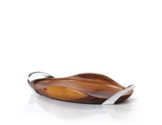 Bella Wood Handled Tray