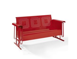 Bates Retro Outdoor Sofa Glider