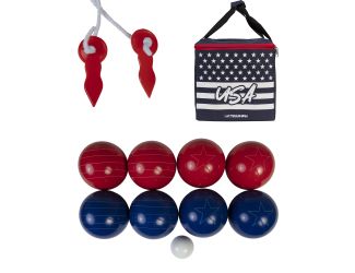 Triumph Sports - Patriotic Bocce Ball Set, 100mm