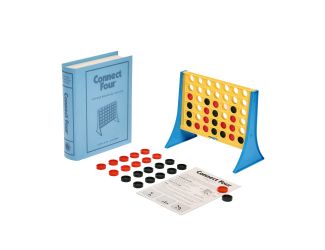 Connect Four Vintage Bookshelf Edition Board Game Ages 6+ Years