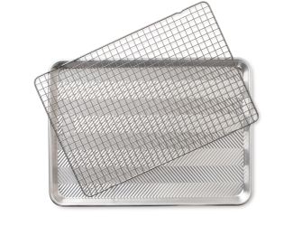 Prism Half Sheet with Oven-Safe Nonstick Grid