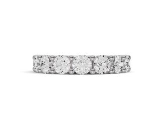 1CTW 7 Stone Round Lab Diamond Band Size 7