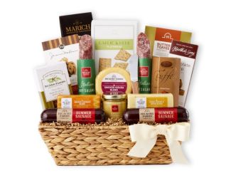 Deluxe Charcuterie Gift Basket