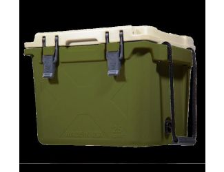 Green/Sand 25 QT Bison Cooler