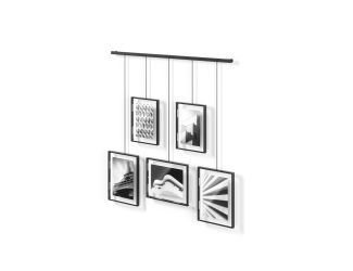 Exhibit Picture Frame Gallery Set 50p Black