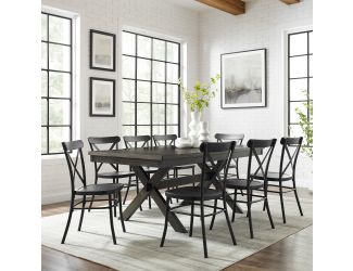Hayden 9Pc Dining Set W/Camille Chairs