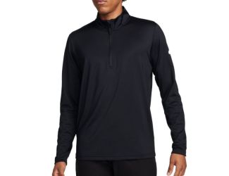 Nike Dri-Fit Victory Men's Golf Half Zip - Black/White/2XL