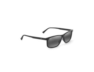Pulama Polarized Sunglasses Shiny Black Frame Neutral Gray Lens