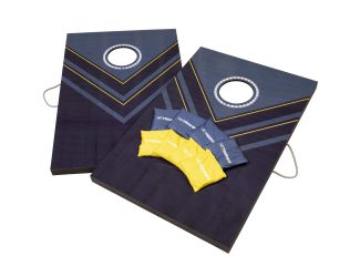 Triumph Sports - LED 2' x 3' Cornhole, Dark Blue & Yellow