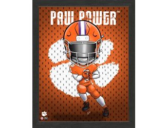 Clemson University Tigers Framed Collegiate Dynamo