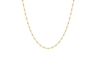 Solid Ball Chain Cuban Necklace
