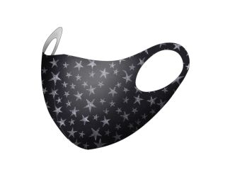 Dr. Green Antibacterial-Ultraviolet Reusable Face Mask with Silver-Ion Nanotechnology (Silver Star)