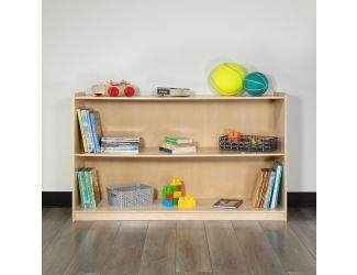 Wooden 2 Section School Classroom Storage Cabinet for Commercial or Home Use