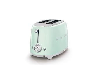 50's Retro-Style 2 Slice Toaster Pastel Green