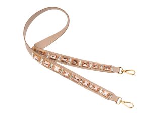 Prada Leather Saffiano Crystal Women's Blush Pink Strap