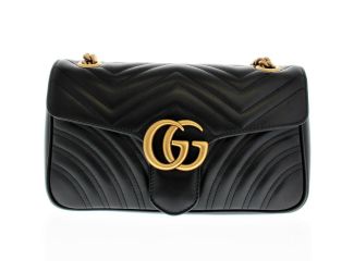 GG Marmont Small Matelass Shoulder Bag Size 10x6x3