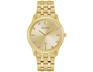 Men's Sutton Gold Tone Classic Bracelet Watch