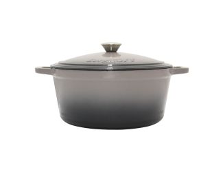 Neo 7qt Cast Iron Round Cov Dutch Oven, Oyster
