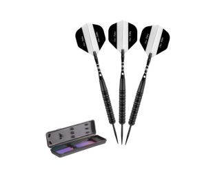 Elkadart Black 150 Jet Black Steel Tip Darts 20 Grams