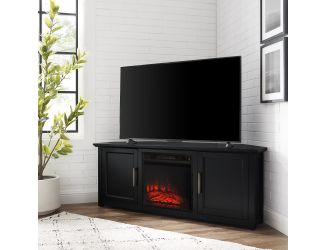 Camden 58" Corner Tv Stand W/Fireplace