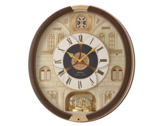 Castle Windows Melodies In Motion Clock