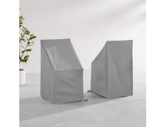 2Pc Outdoor Dining Side Chair Furniture Cover Set