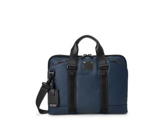 Alpha Bravo Academy Brief - Navy Coated Canvas