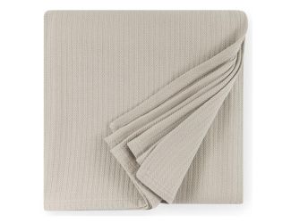 Grant Cotton Blanket - Queen Ivory