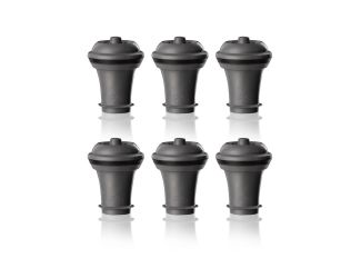 Vacu Vin Wine Stoppers Set of 6 - Grey