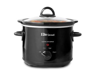 3qt Slow Cooker Black