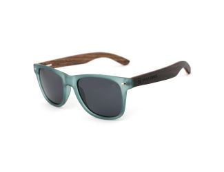 Frost - American Walnut Wooden Sunglasses Grey Lens
